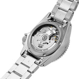 Seiko 5 Sports SKX Automatic Cream Dial Silver Steel Strap Watch For Men - SRPK31K1