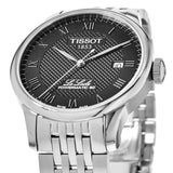 Tissot Le Locle Powermatic 80 Black Dial Silver Steel Strap Watch For Men - T006.407.11.053.00