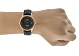 Tissot Le Locle Chronometer Black Dial Black Leather Strap Watch For Men - T006.408.36.057.00