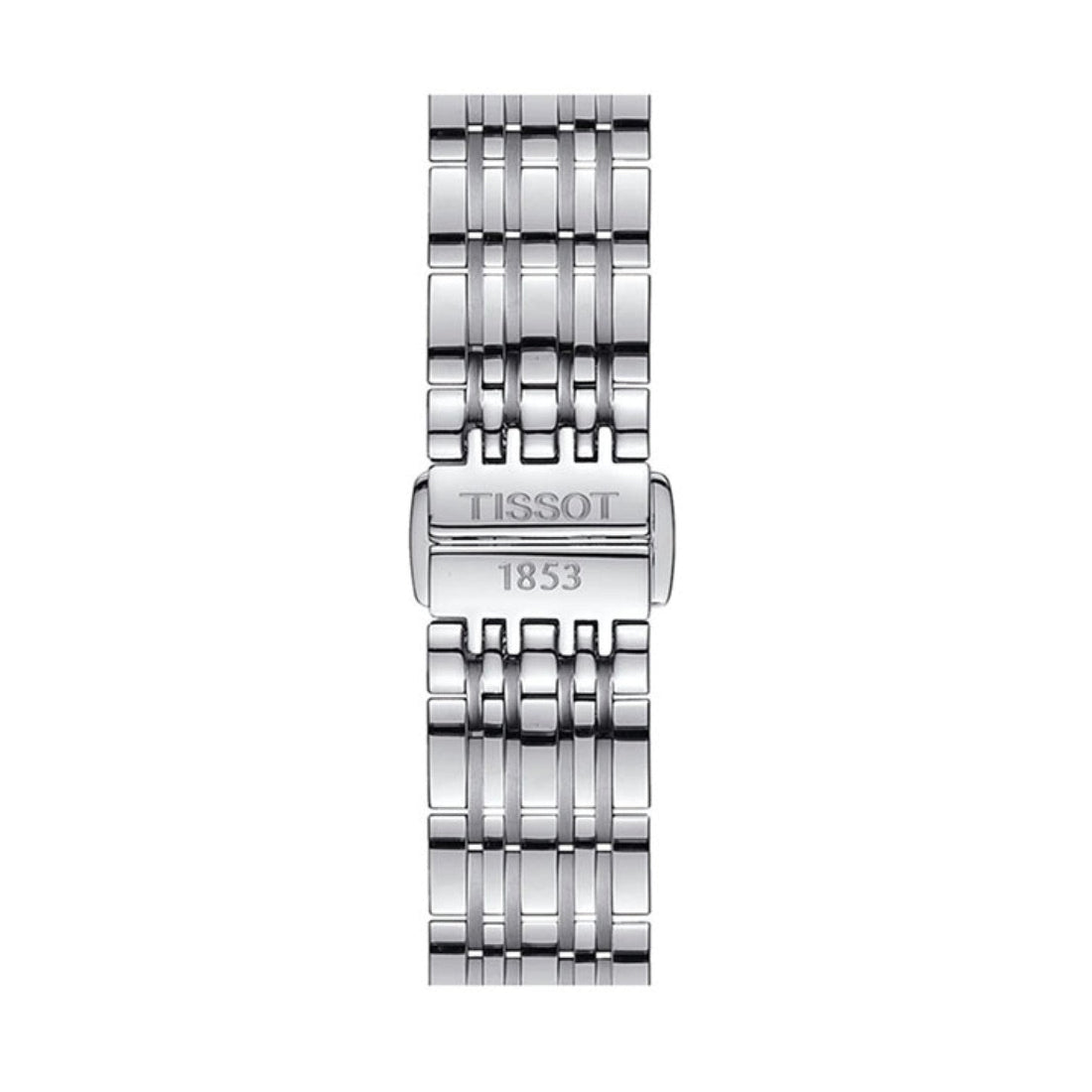Tissot T Classic Carson Automatic White Dial Silver Steel Strap Watch For Women - T085.207.11.011.00