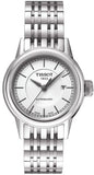 Tissot T Classic Carson Automatic White Dial Silver Steel Strap Watch For Women - T085.207.11.011.00