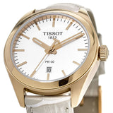 Tissot T Classic PR 100 Lady White Dial Watch For Women - T101.210.36.031.00
