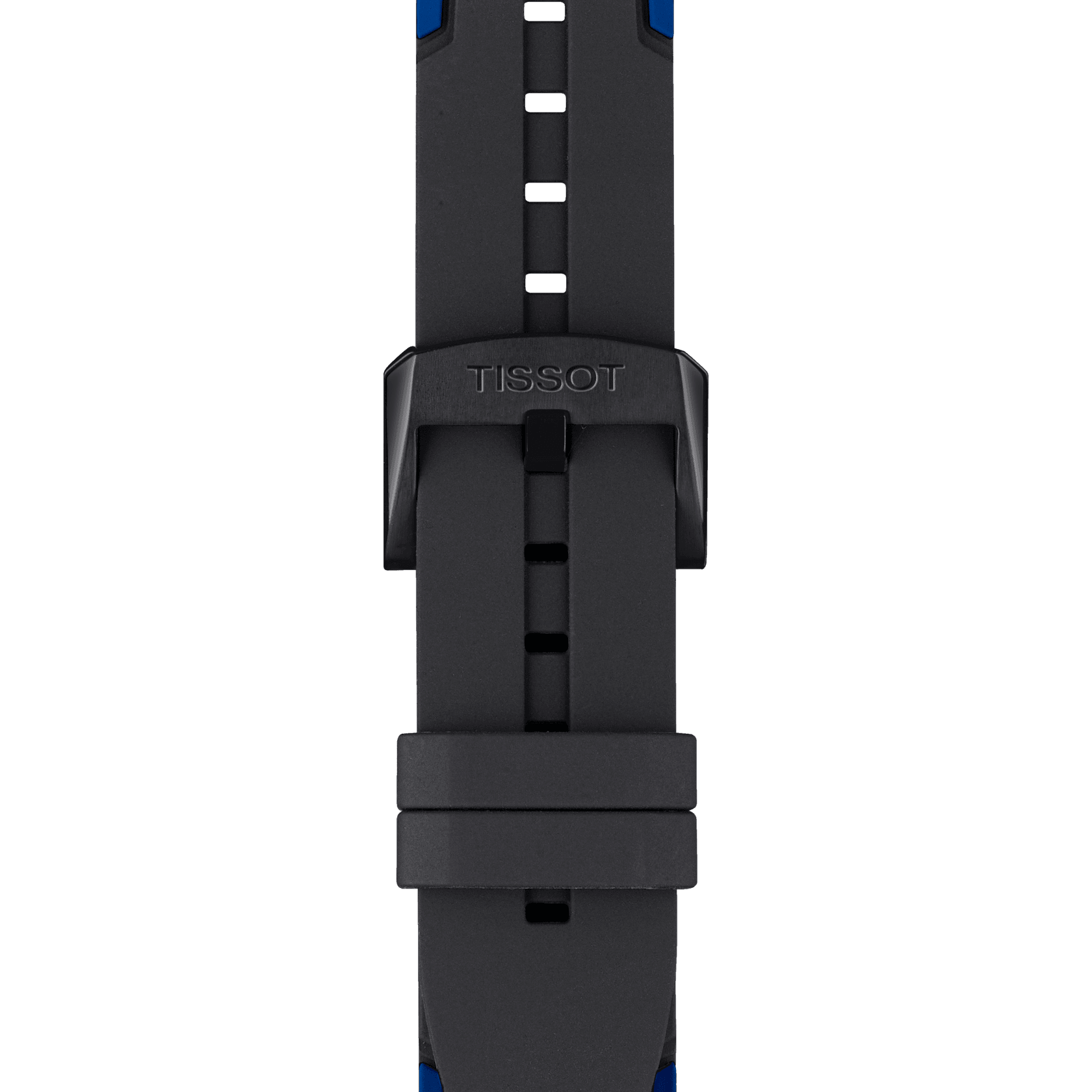 Tissot T Race Cycling Black Dial Two Tone Rubber Strap Watch For Men - T111.417.37.441.06