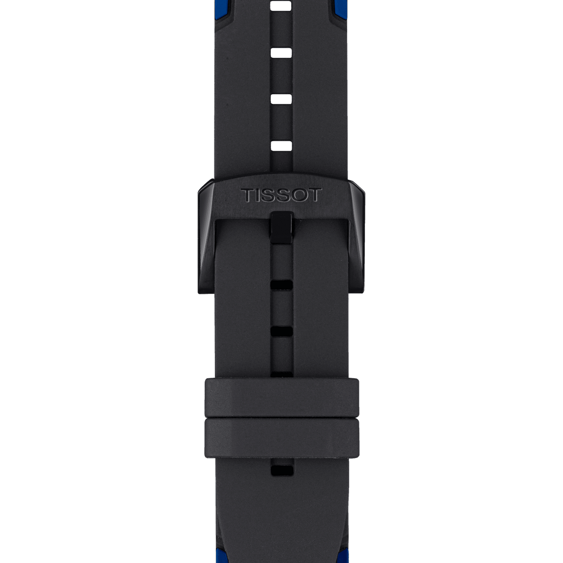 Tissot T Race Cycling Black Dial Two Tone Rubber Strap Watch For Men - T111.417.37.441.06