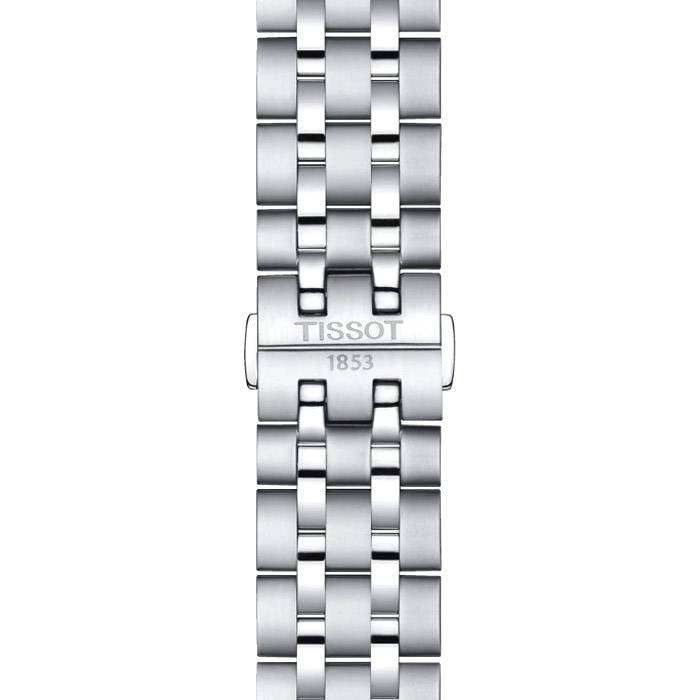 Tissot T Classic Dream White Dial Silver Steel Strap Watch For Men - T129.410.11.013.00