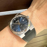 Tissot PRX Blue Dial Black Rubber Strap Watch For Men - T137.410.17.041.00