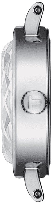 Tissot T Lovely Mother of Pearl Dial Silver Steel Strap Watch for Women - T140.009.11.111.00
