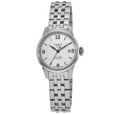 Tissot Le Locle Small Lady Automatic Silver Dial Silver Steel Strap Watch For Women - T41.1.183.34