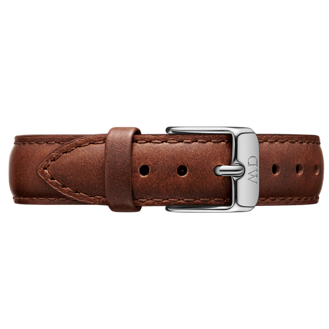 Daniel Wellington Classic Petite Bristol Black Dial Brown Leather Strap Watch For Women - DW00100233