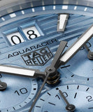 Tag Heuer Aquaracer Professional 200 Date Blue Dial Silver Steel Strap Watch for Men - CBP1112.BA0627