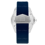 Tag Heuer Aquaracer Calibre 5 Automatic Blue Dial Blue Rubber Strap Watch for Men - WAY201B.FT6150