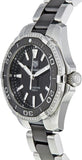 Tag Heuer Aquaracer Quartz Diamonds Black Dial Two Tone Steel Strap Watch for Women - WAY131G.BA0913