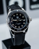 Tag Heuer Aquaracer Quartz Mother of Pearl Black Dial Black NATO Strap Watch for Women - WAY131M.FT6092