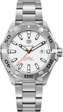 Tag Heuer Aquaracer White Dial Watch for Men - WAY2013.BA0927
