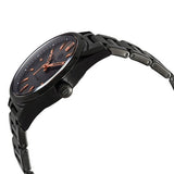 Tag Heuer Carrera Special Edition Black Dial Black Steel Strap Watch for Women - WAR1113.BA0602