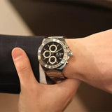 Tag Heuer Formula 1 Calibre 16 Automatic Chronograph Black Dial Silver Steel Strap Watch for Men - CAZ2010.BA0876