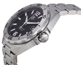 Tag Heuer Formula 1 Automatic Black Dial Silver Steel Strap Watch for Men - WAZ2113.BA0875