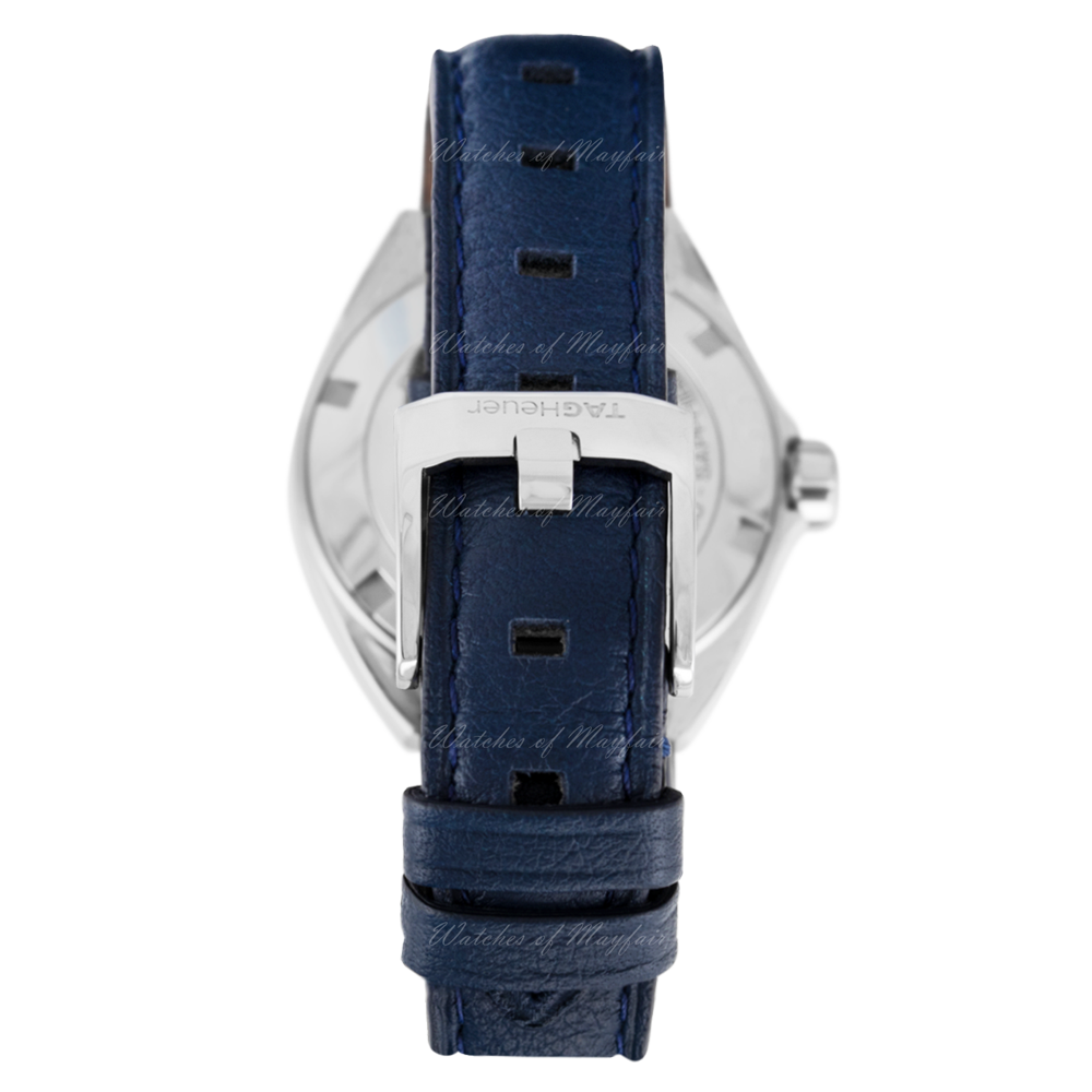 Tag Heuer Formula 1 Quartz Blue Dial Blue Leather Strap Watch for Women - WBJ1412.FC8233