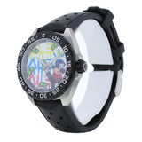 Tag Heuer Formula 1 Alec Monopoly Special Edition Black Rubber Strap Watch for Men - WAZ1119.FT8023