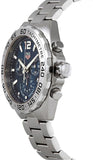 Tag Heuer Formula 1 Chronograph Blue Dial Silver Steel Strap Watch for Men - CAZ101K.BA0842