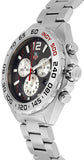 Tag Heuer Formula 1 Chronograph Grey Dial Silver Steel Strap Watch for Men - CAZ1114.BA0877