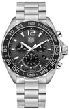 Tag Heuer Formula 1 Anthracite Dial Silver Steel Strap Watch for Men - CAZ1011.BA0842