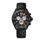 Tag Heuer Formula 1 Indy 500 Limited Edition Chronograph Black Dial Black Rubber Strap Watch for Men - CAZ101AD.FT8024