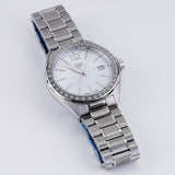 Tag Heuer Formula 1 Diamonds Mother of Pearl White Dial Silver Steel Strap Watch for Women - WBJ141A.BA0664