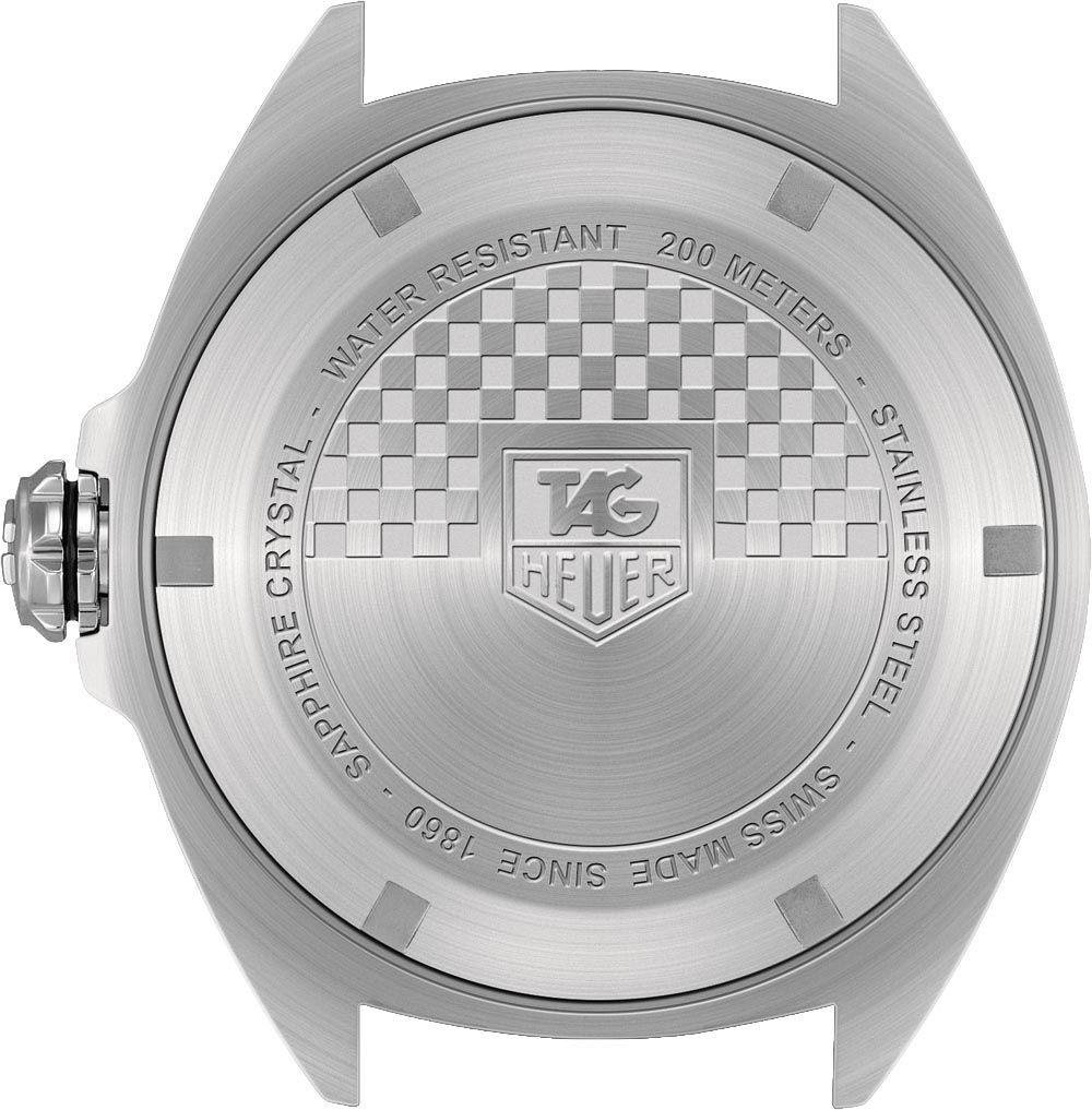 Tag Heuer Formula 1 Calibre 5 Automatic White Dial Silver Steel Strap Watch for Men - WAZ2114.BA0875