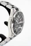 Tag Heuer Aquaracer Quartz Black Dial Two Tone Steel Strap Watch for Men - WAY131A.BA0913