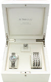 Tag Heuer Link Trilogy Cameron Diaz Diamonds Mother of Pearl Dial Silver Steel Strap Watch for Women - WAT1419.BA0954