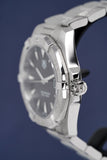 Tag Heuer Aquaracer 41mm Quartz Black Dial Silver Steel Strap Watch for Men - WAY1110.BA0928