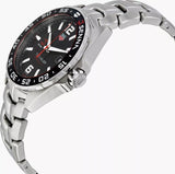 Tag Heuer Formula 1 Senna Limited Edition Black Dial Silver Steel Strap Watch for Men - WAZ1012.BA0883