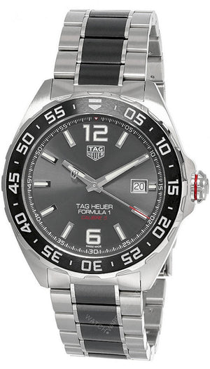 Tag Heuer Formula 1 Anthracite Dial Watch for Men - WAZ2011.BA0843