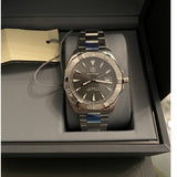 Tag Heuer Aquaracer Automatic Anthracite Grey Dial Silver Steel Strap Watch for Men - WAY2113.BA0928