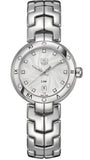 Tag Heuer Link Diamonds Silver Dial Silver Steel Strap Watch for Women - WAT1413.BA0954