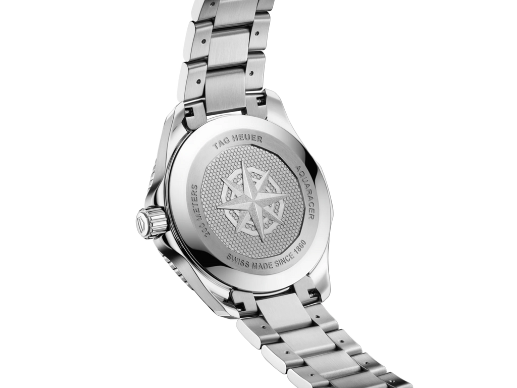 Tag Heuer Carrera Date Blue Dial Silver Steel Strap Watch for Women - WBN2311.BA0001