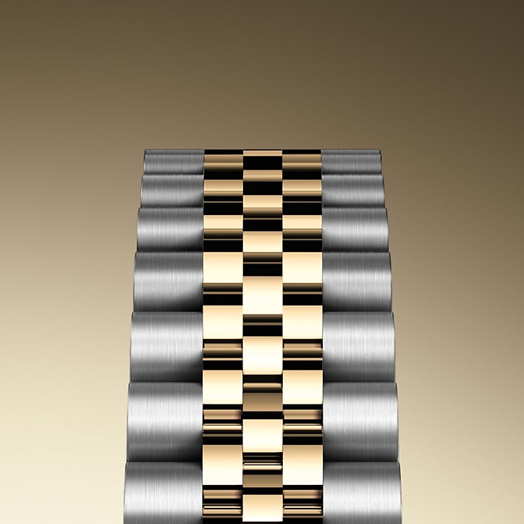 Rolex Datejust 41 Silver Dial Two Tone Oystersteel & Yellow Gold Jubilee Bracelet Watch for Men - M126333-0002