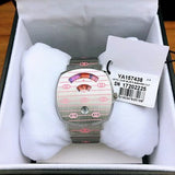 Gucci Grip Quartz Silver Dial Silver Steel Strap Watch For Women - YA157438