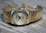 Tissot PRX Powermatic 80 Gold Dial Gold Steel Strap Watch for Men - T137.207.33.021.00