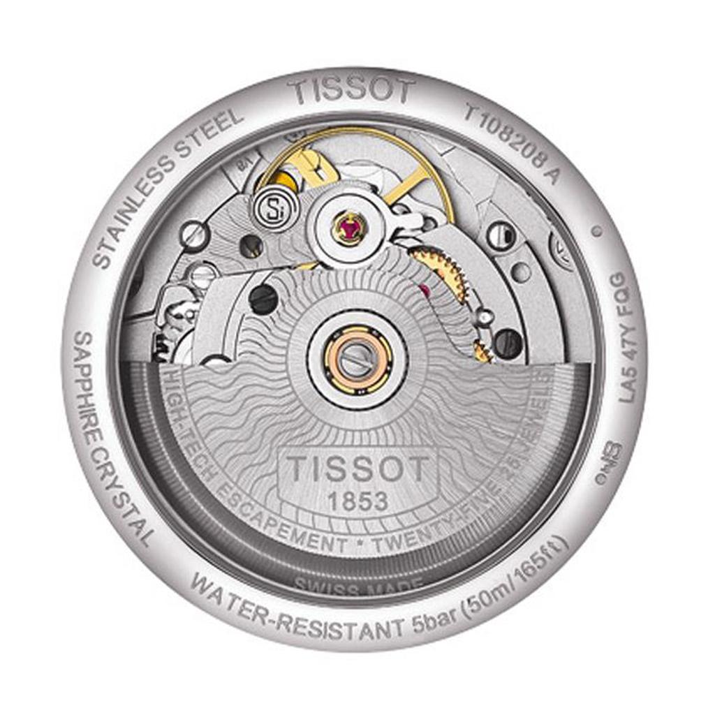 Tissot Ballade Powermatic 80 Chronometer Silver Dial Two Tone Steel Strap Watch For Men - T108.408.22.037.00