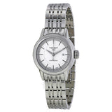 Tissot T Classic Carson Automatic White Dial Silver Steel Strap Watch For Women - T085.207.11.011.00