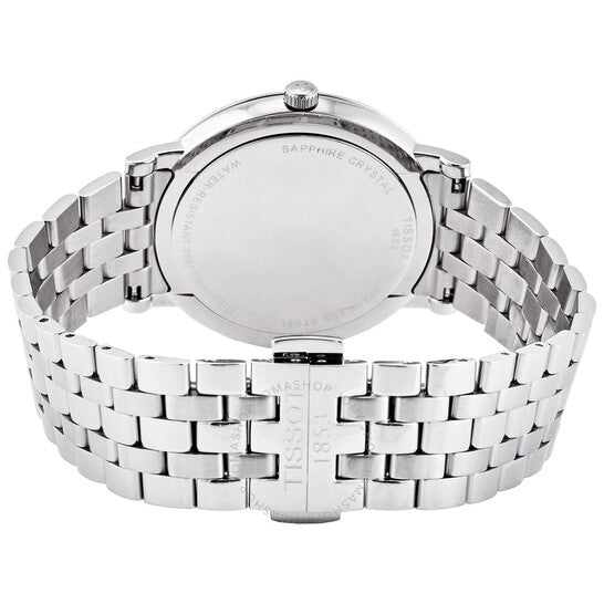 Tissot Carson Premium Silver Dial Silver Steel Strap Watch For Men - T122.410.11.033.00