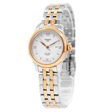 Tissot T Classic Le Locle Automatic Silver Dial Two Tone Steel Strap Watch For Women - T006.207.22.038.00