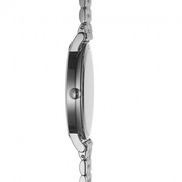 Tissot T Classic Everytime White Dial Silver Mesh Bracelet Watch For Men - T109.410.11.033.00