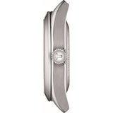 Tissot Gentleman Powermatic 80 Silicium Black Dial Silver Steel Strap Watch For Men - T127.407.11.051.00