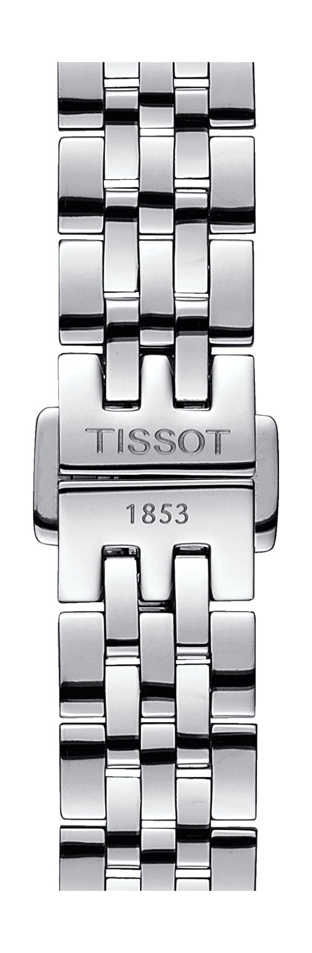 Tissot Le Locle Automatic Double Happiness Lady Silver Dial Silver Steel Strap Watch For Women - T41.1.183.35