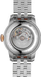 Tissot Le Locle Automatic Diamonds Mother of Pearl White Dial Two Tone Steel Strap Watch For Women - T006.207.22.116.00