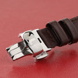 Tissot T Classic Le Locle Automatic Silver Dial Brown Leather Strap Watch For Women - T006.207.16.038.00