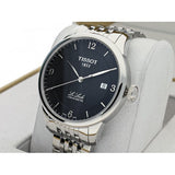 Tissot Le Locle Automatic Black Dial Silver Steel Strap Watch For Men - T006.408.11.057.00